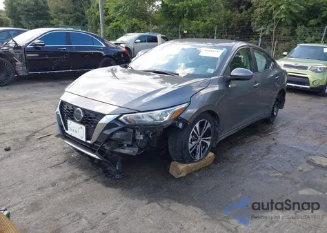 2020 Nissan Sentra Sv Xtronic Cvt z USA, uszkodzony, nr VIN 3N1AB8CV0LY216643